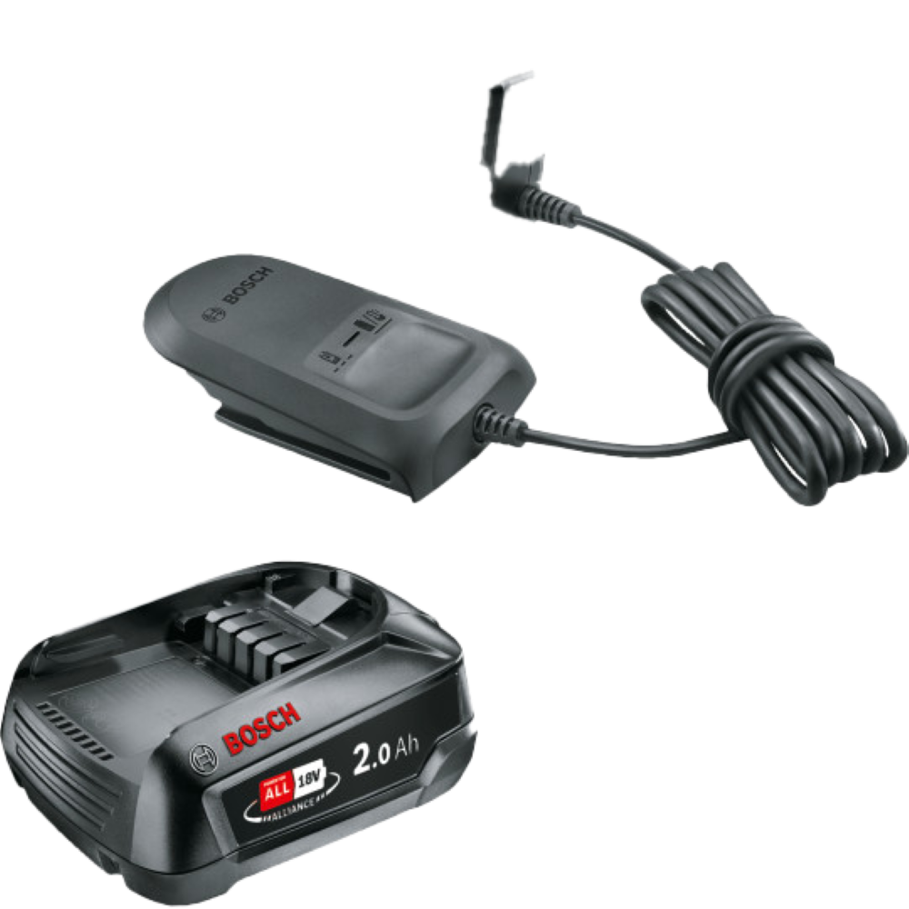 Set de Baterías Bosch 18V 2Ah - Peso 578g - Set Al18 18-20 Cv
