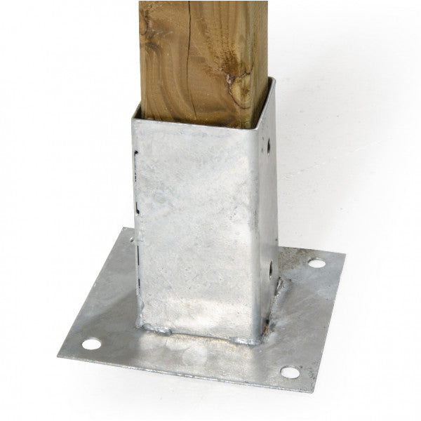 Placa para Fijar Postes Cuadrados 71x71x150 cm