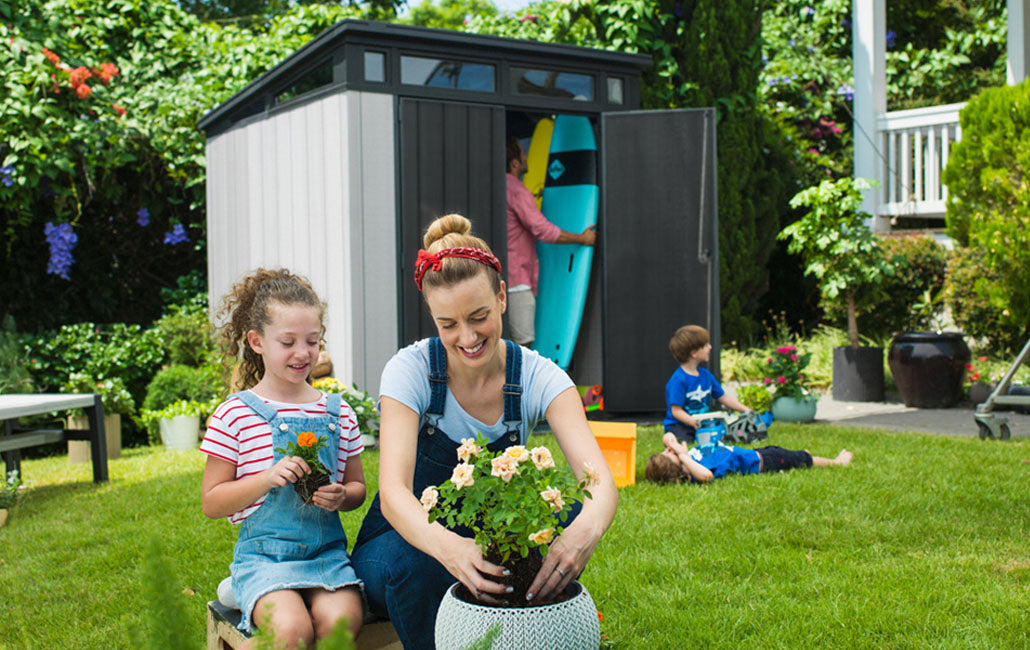 Garden Shed Artisan 7x7 Duotech Keter