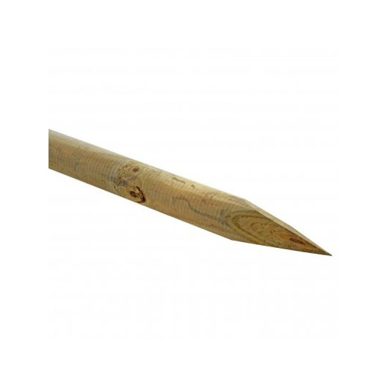 Runder Holzpfahl mit Spitze 200x8cm