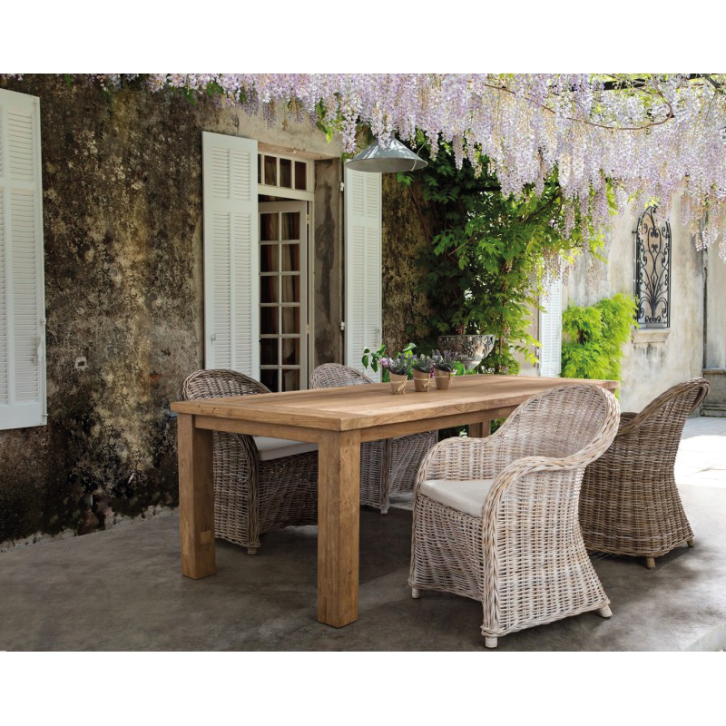 Sillón con cojín Martin New Natural