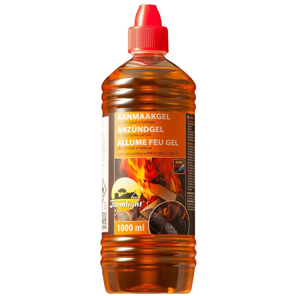 Farmlight ignition gel x barbecue and fireplaces 1 liter stoves