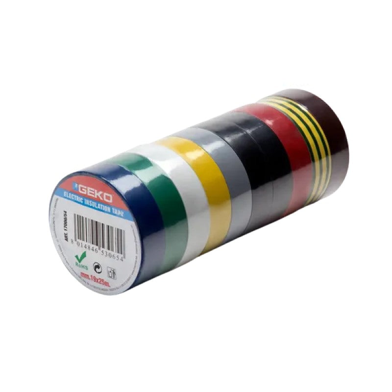 Yellow insulating tape 19 mm x 25 m