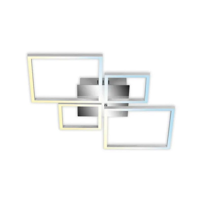 Frame LED-Deckenleuchte 110 cm 40 W 4400 lm schwarz