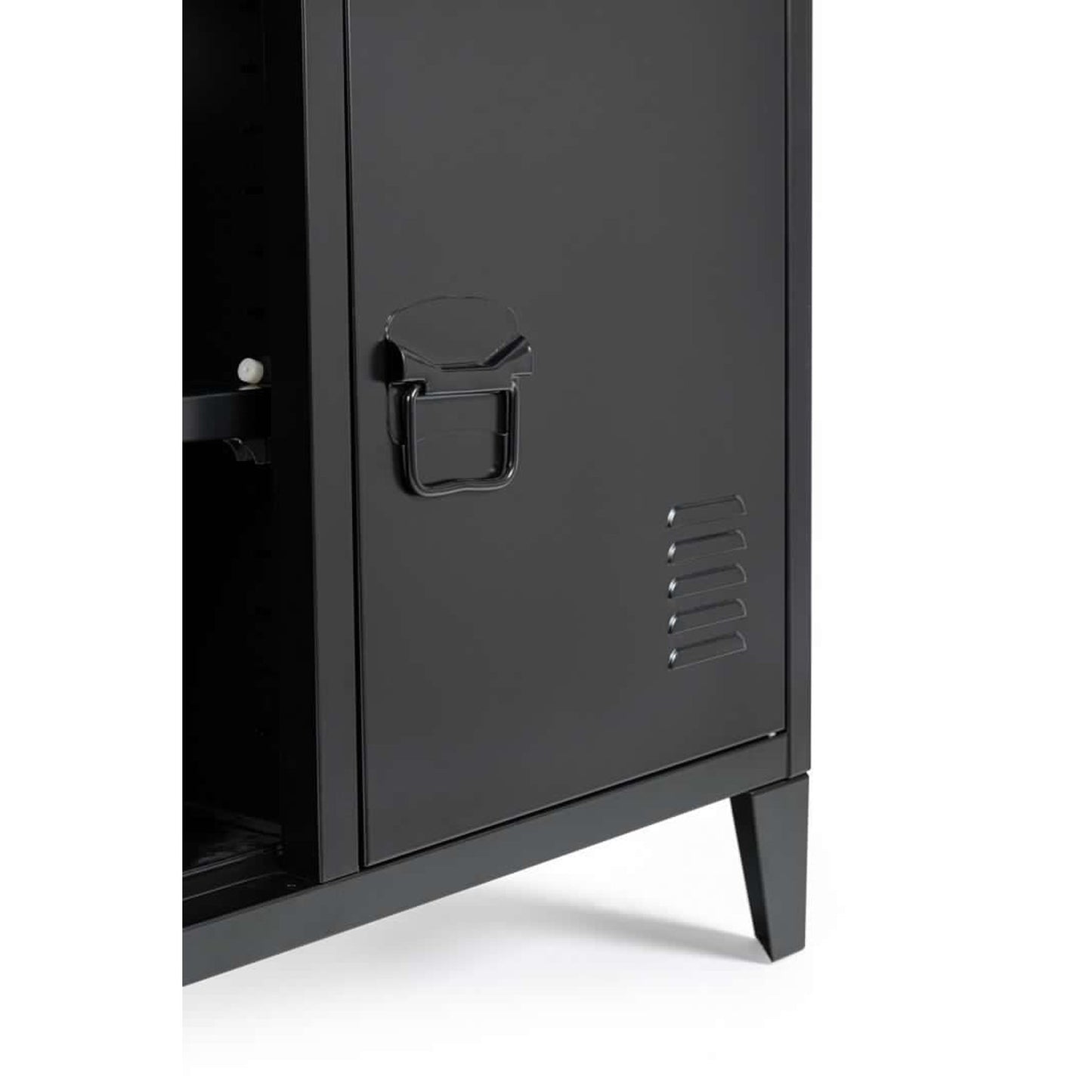 Mobile porta TV 120,5 x 58,5 cm, nero