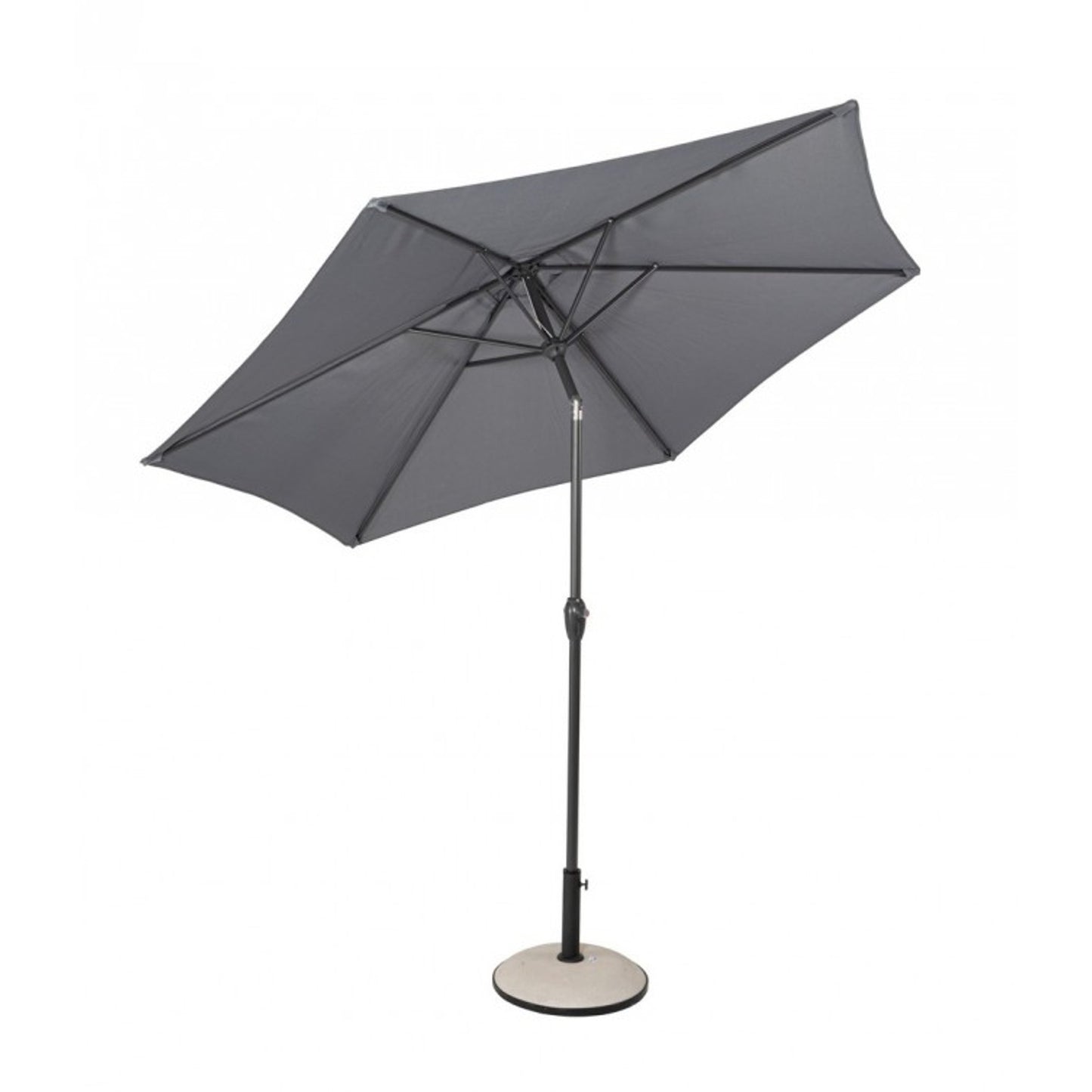 Ombrellone tondo 270x235 cm grigio scuro