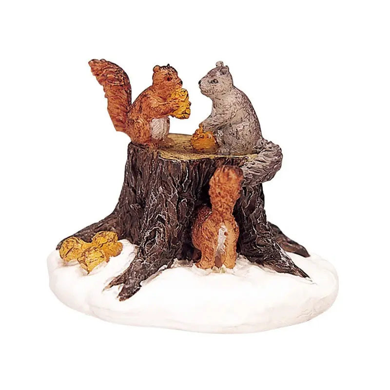 Statuetta Lemax Chipmunks cm 4,2x4x3,4h