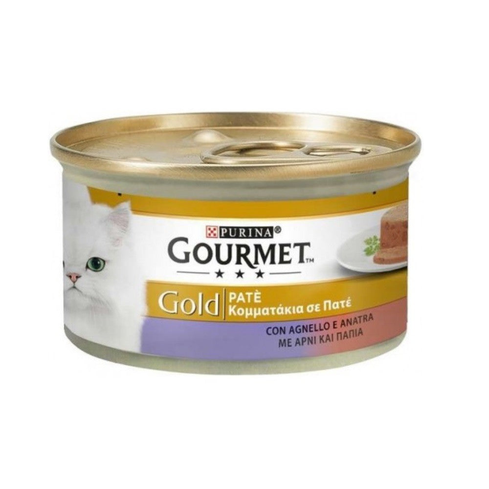 Gourmet Gold Patè lamb and duck Purina 85 grams