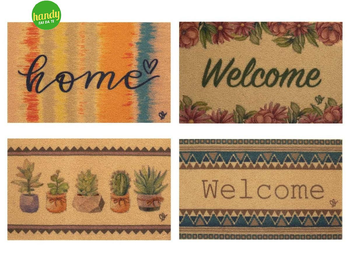 Eco-coconut zerbino 40 x 65 cm assorted