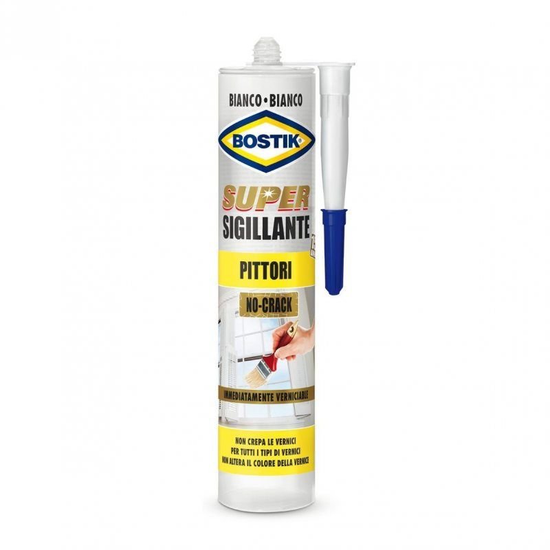 Bostik Super Sigillante para pittorio in bianco da 300 ml