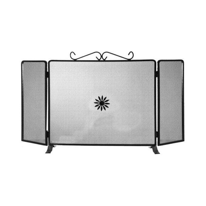 Table 80x40 cm with network and black uprights