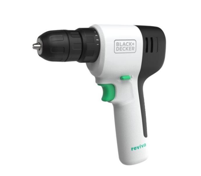 Bohrer/Schraubendreher/Percussion Black & Decker Reviva mit 12V Akku