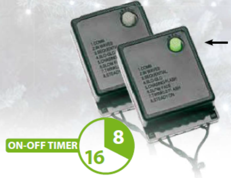 Cadena lineal 450 LED blanco cálido 18,5m