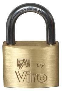Viro rechteckiges Sicherheits-Vorhängeschloss mit kurzem/langem Bügel (50 mm)