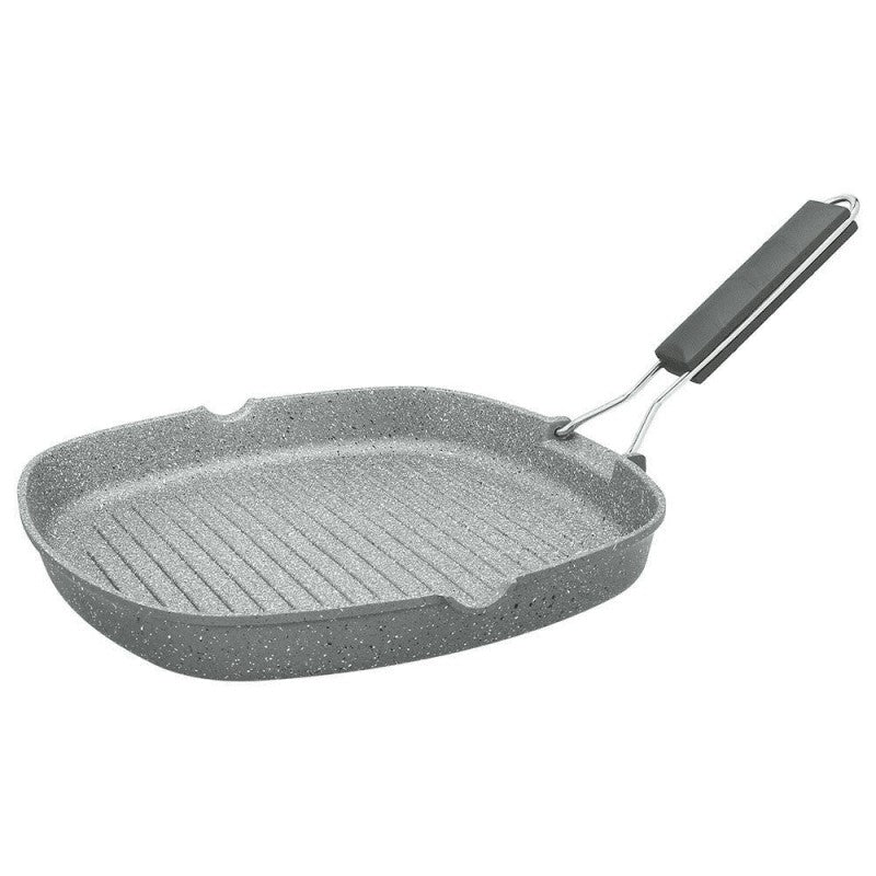 Grill pan with folding handle 28 x 28 cm Mythos Tognana Line