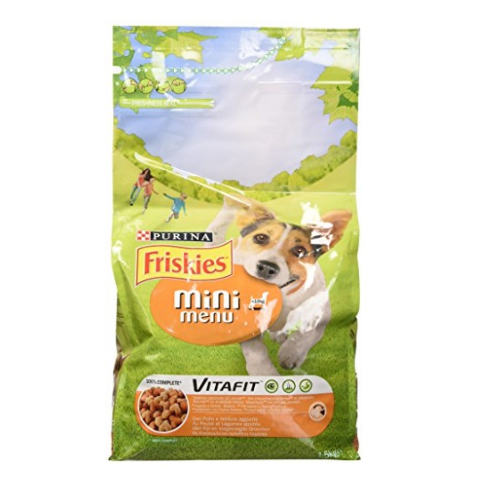 Friskies Mini Menu Chicken Croquettes Puirna dogs 1.5 kilograms