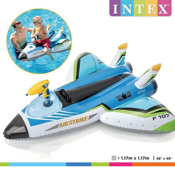 Flotador Acuático 117x77 cm con Pistola de Agua