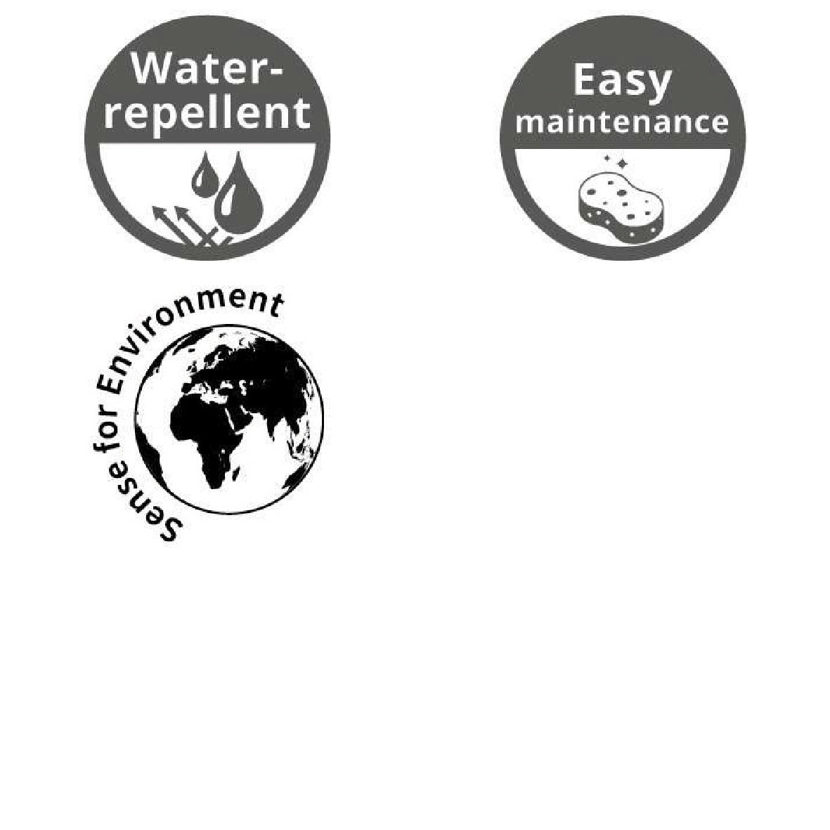 Hanging egg chair Bologna in dark blue wicker 195h cm