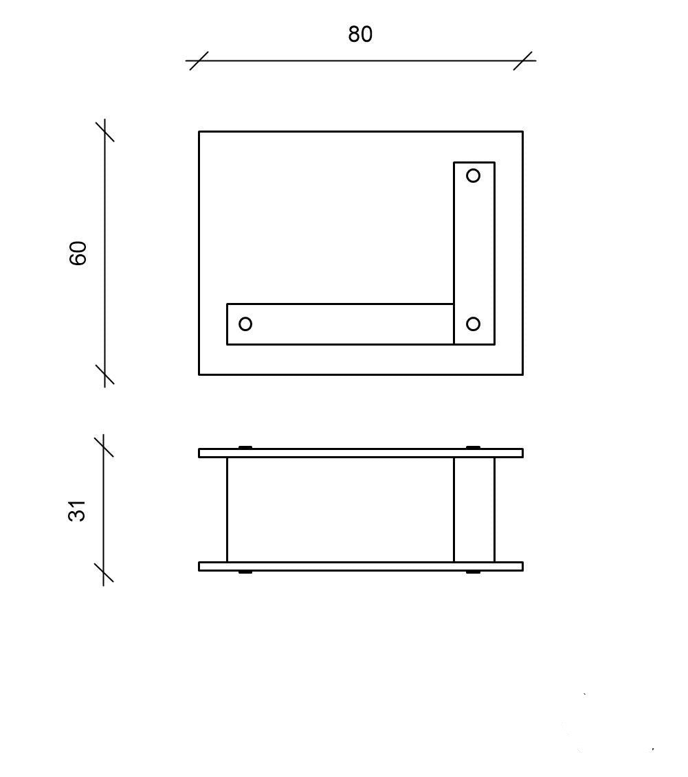Biocamino de diseño de suelo de bioetanol negro 80 x 31 x 60 cm