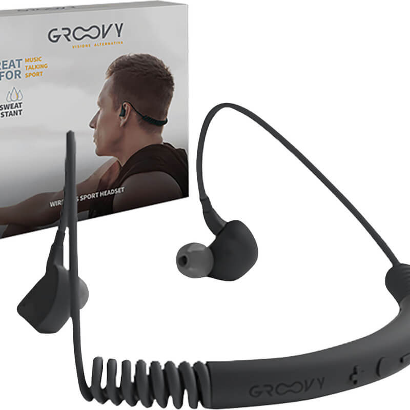 Wireless headphones for sports