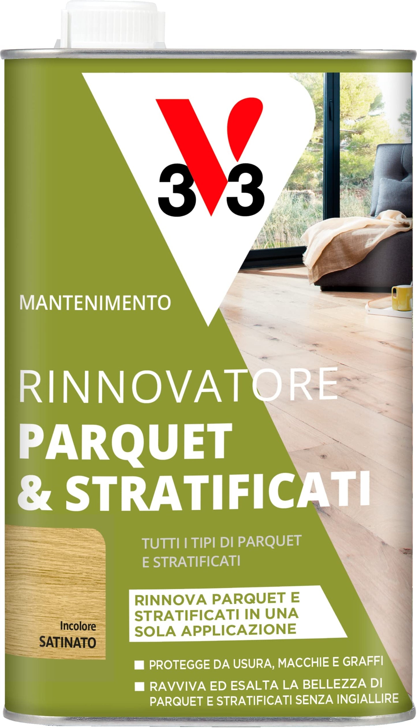 V33 Renovador parquet incoloro 1L