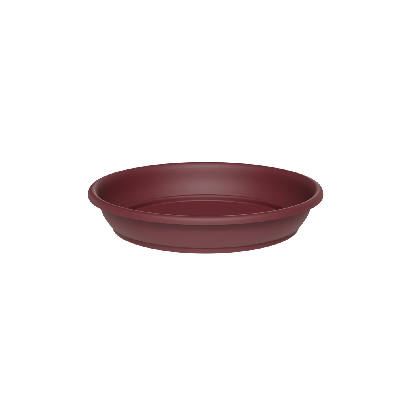 Aura Round Saucer 28 Red grape