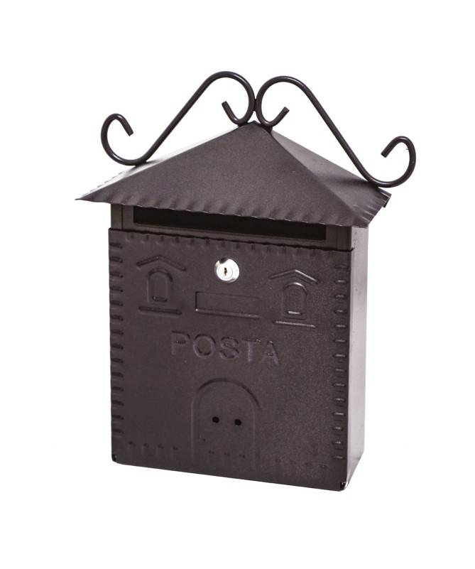 Postisette 30x10x36h in anthracite iron