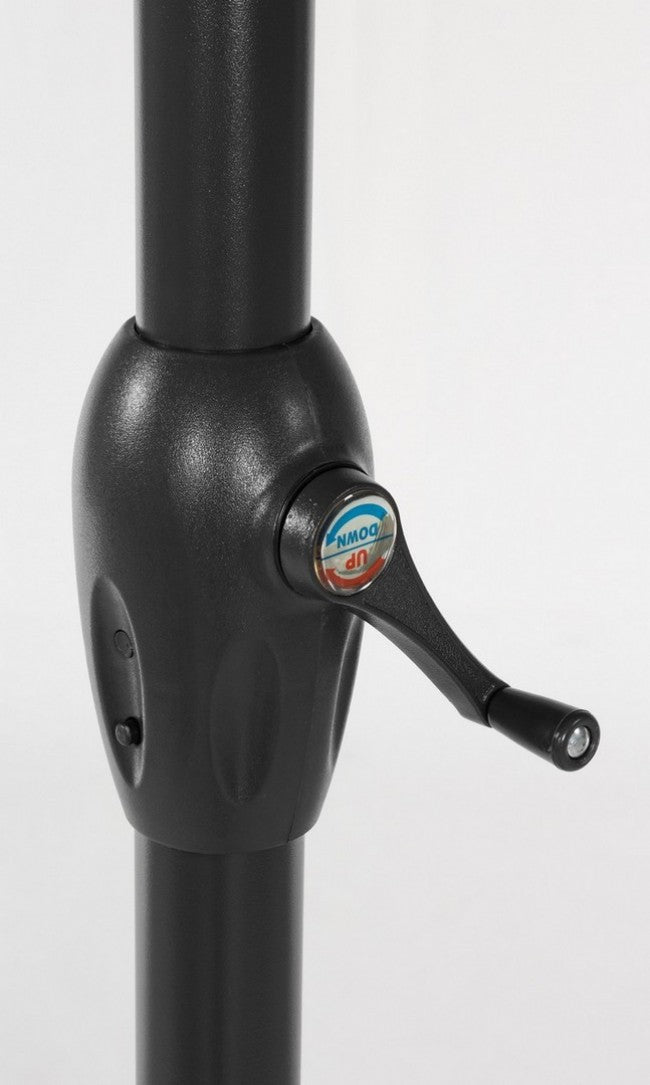 Parasol Kalife con junta 3 metros Crudo en aluminio