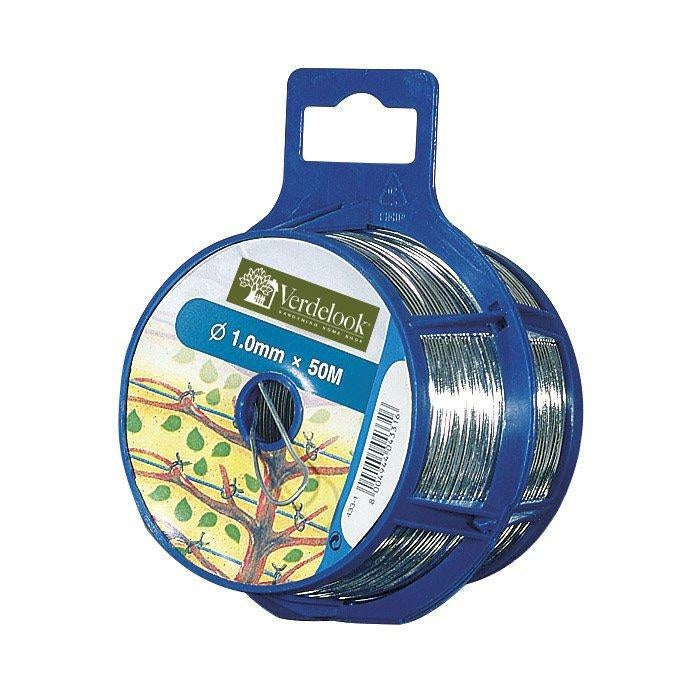 Verzinkter Draht in Spule 50m x 0.1mm