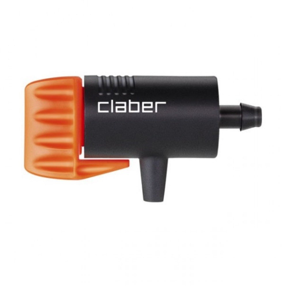 Adjustable dripper from 0 to 6 liters per hour