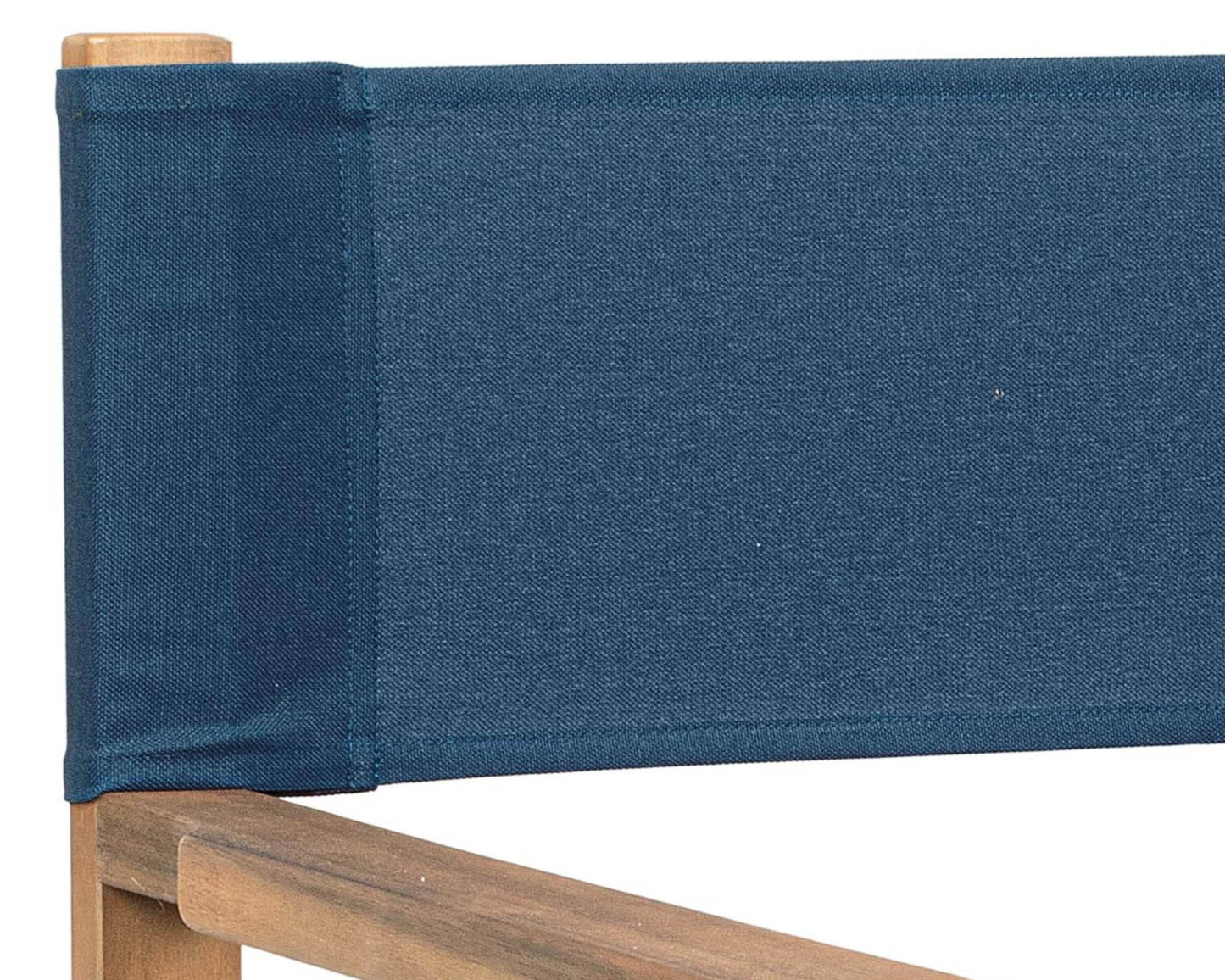 Silla Regista Noemi Azul - Madera de Acacia - Tela de Poliéster - 52x59x83 cm