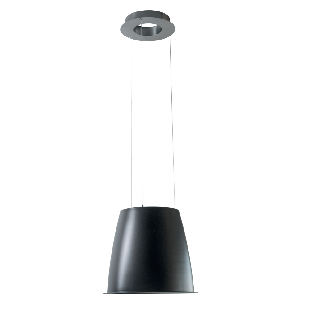 URBAN LUX ISOLA extractor hood in burnished stainless steel Ø49 cm