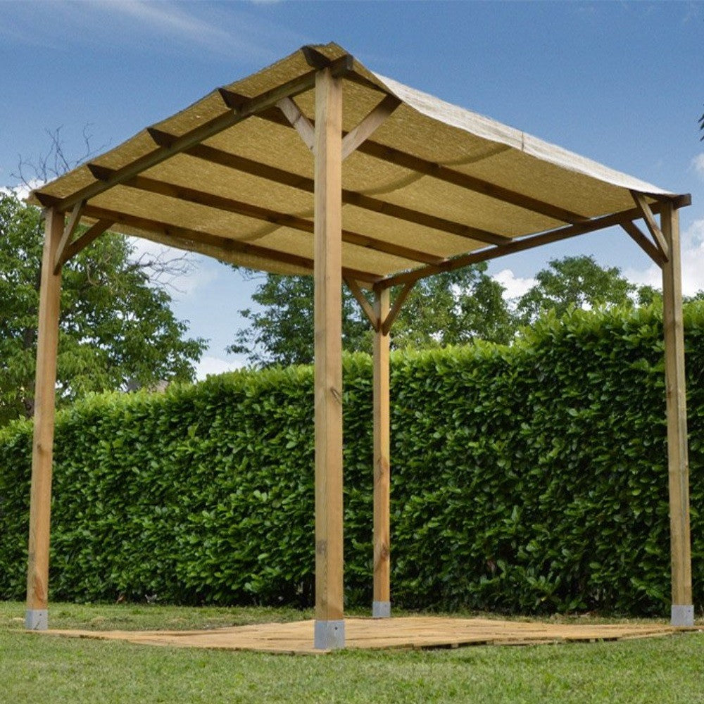 Pérgola de madera Verdelook 3 x 3 metros