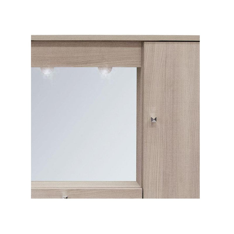 Olmo bathroom mirror cabinet with 2 doors with flap h.61x93x14 cm
