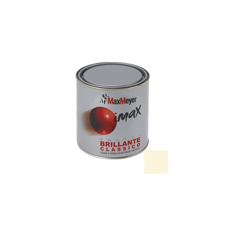 Imax Brilliant Classic White Cream Enamel MaxMeyer 0.500 Lt