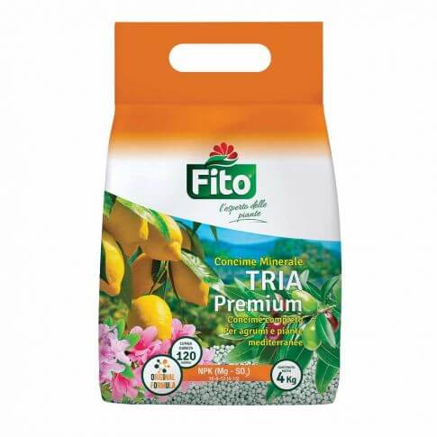 Mineral fertilizer for citrus fruits and Mediterranean plants Fito Tria Premium 4kg