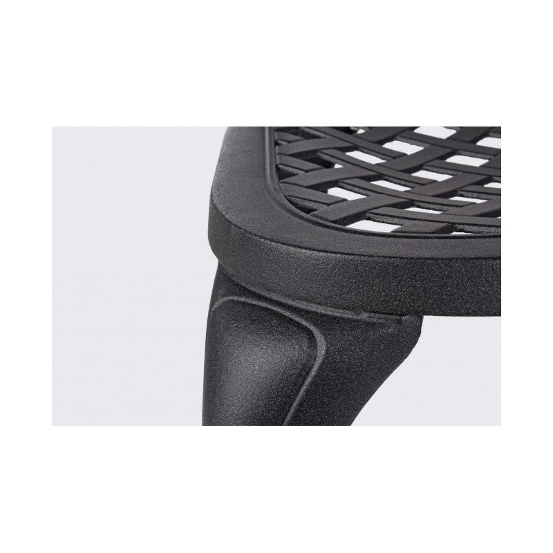 Outdoor Chair in Anthracite Aluminum Faenza 44x46xH89 cm