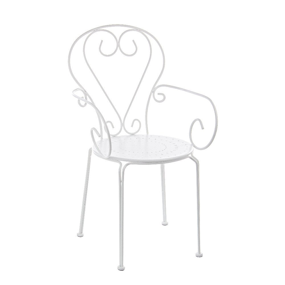 Etienne Outdoor-Sessel Farbe Weiß Bizzotto