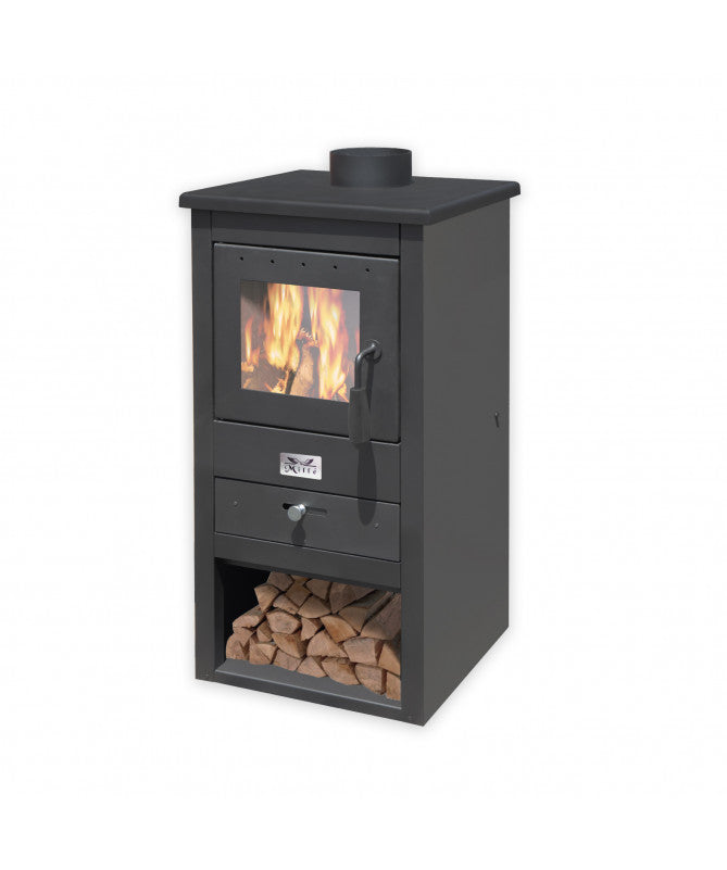 Athena 10.7 Kw Wood Burning Stove - 43x41x86H