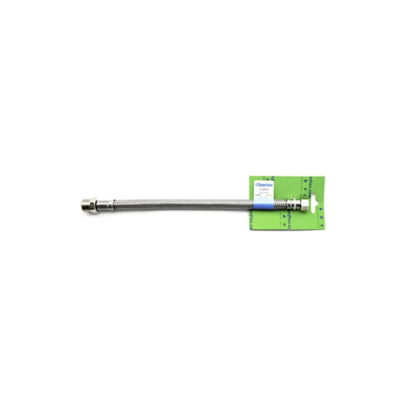 Stainless Steel Flexible Normal Model Cm. 30 S-Brico Mf 3/8 X 3/8 Faidf