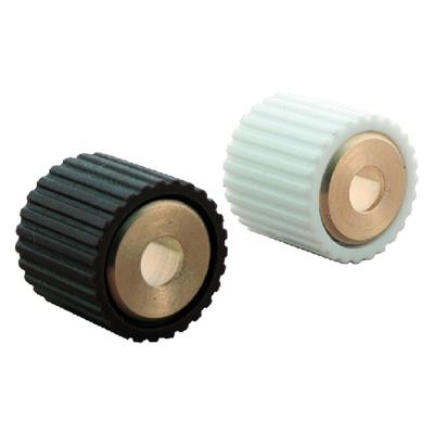 Soporte de Estante de Latón Con Goma Pz 8 - Blanco - 1 Bl