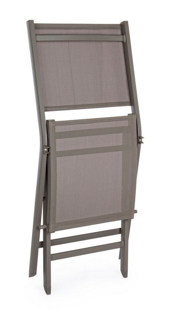 Silla plegable de aluminio muebles de jardín Elin Ciok cm 47 x 57 x 88