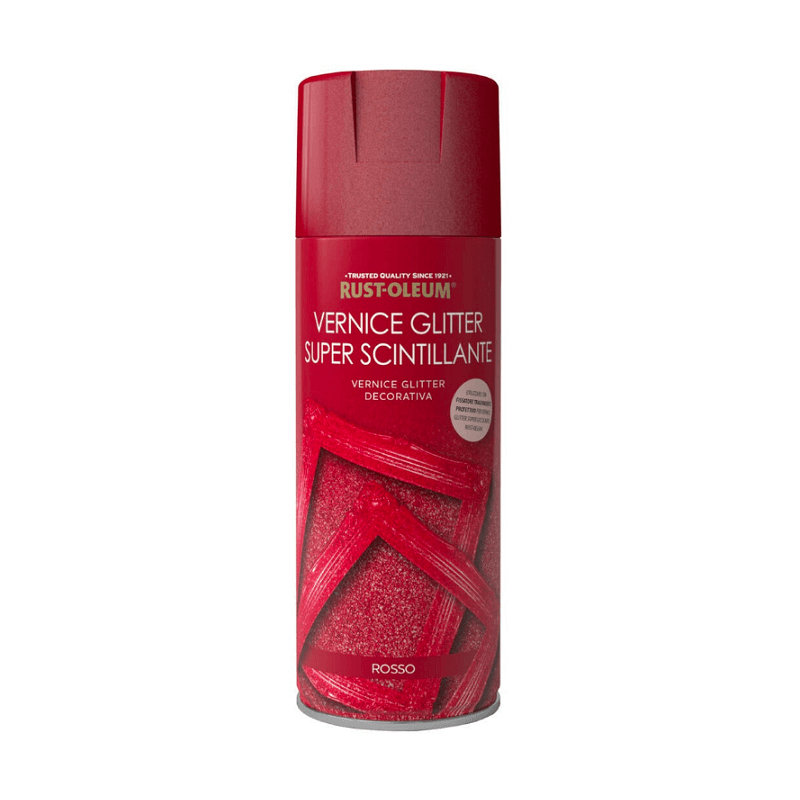 Hochwertige Universal-Sprühfarbe, rote Farbe, super funkelnd, 400 ml