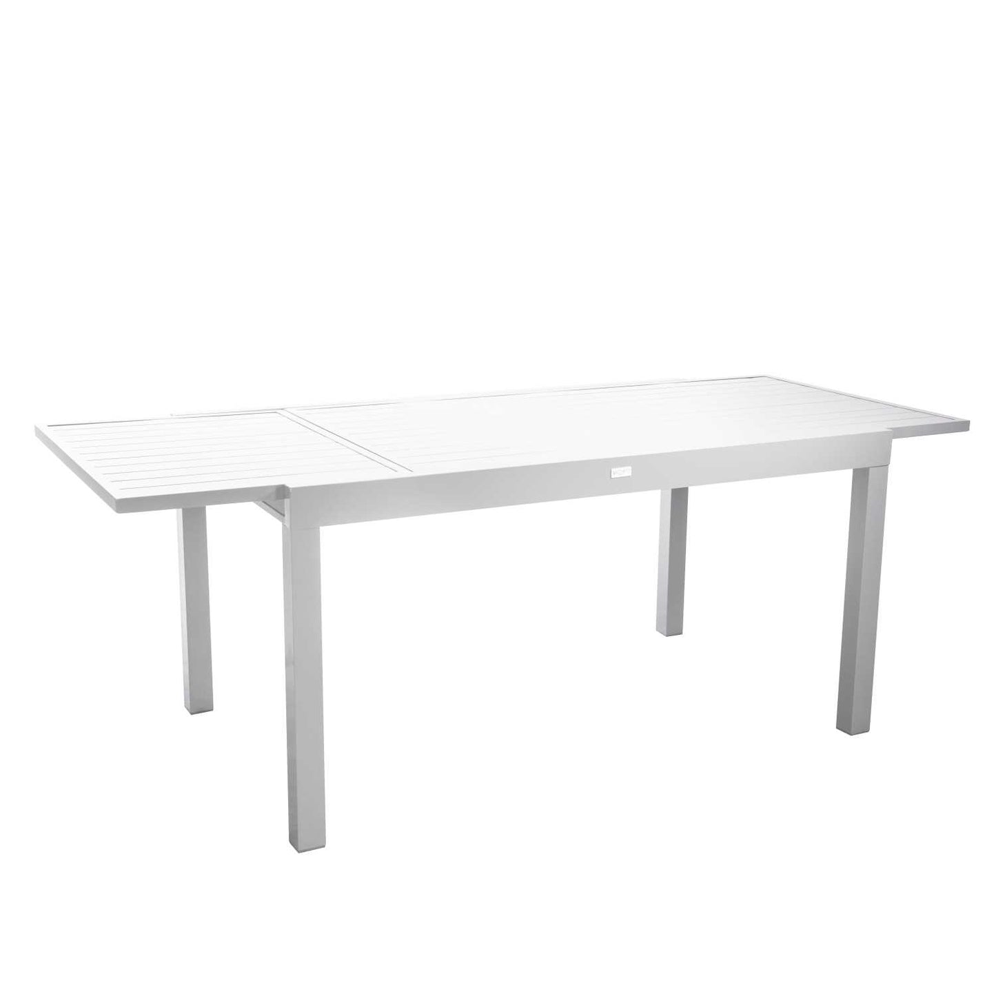 Mesa extensible de aluminio blanco Sullivan
