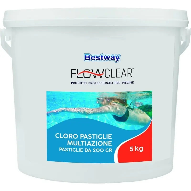 Cloro a lunga durata 90% pastiglie da 200 gr