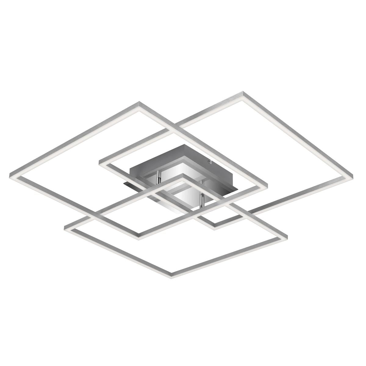 52W LED ceiling light 70x70 cm dimmable