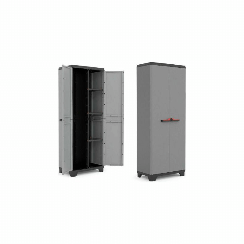 Resin Cabinet Cabinet Broom Holder High 68X38 H173 Cm Stilo