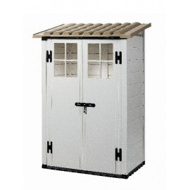 Garden Shed TUSCANY EVO 100 Grey/Beige 139x95xh.201 cm