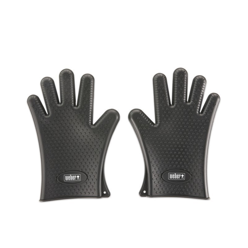 Guantes para barbacoa de silicona Weber talla L