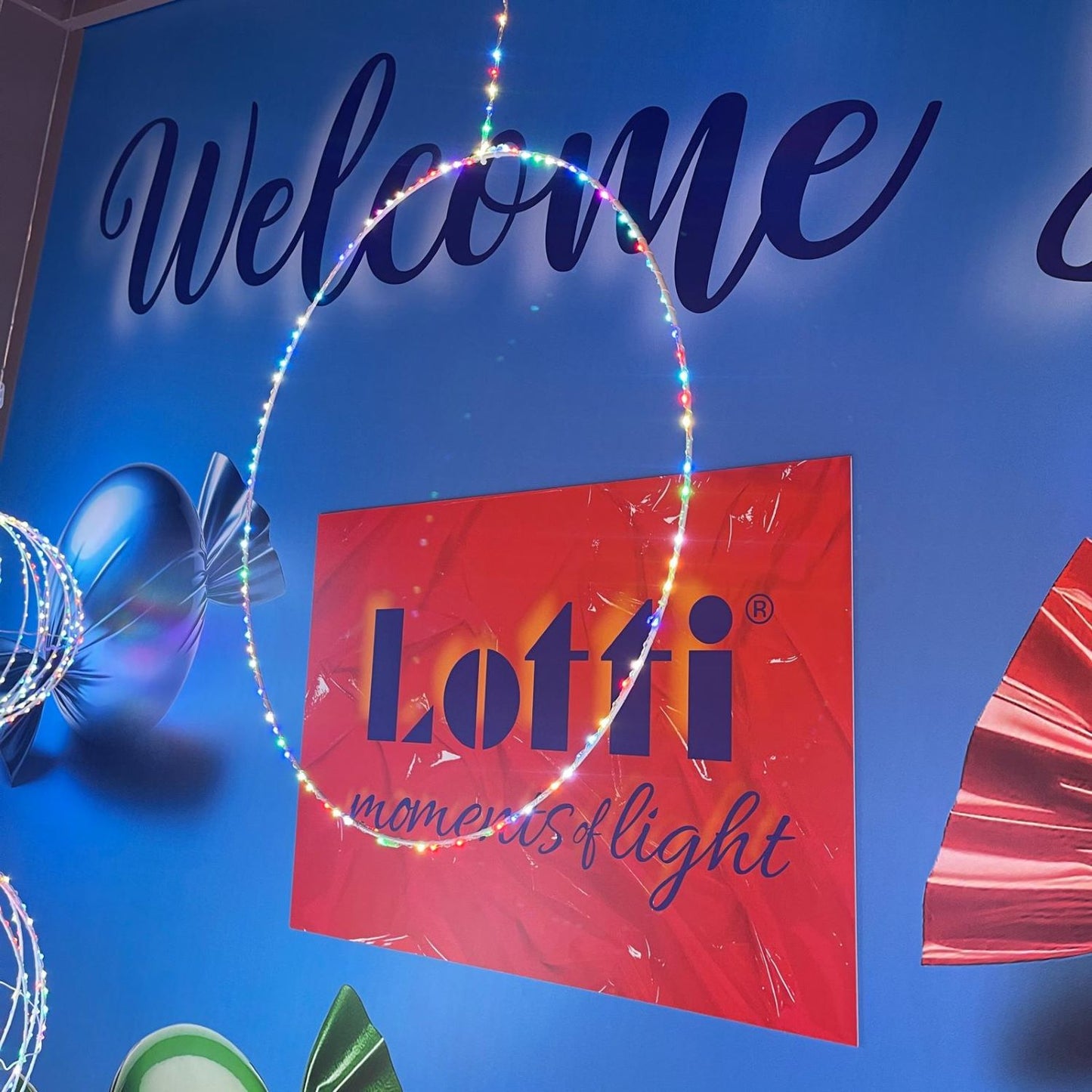 Cerchio 2D ø57cm MicroLED RGB Multiflash